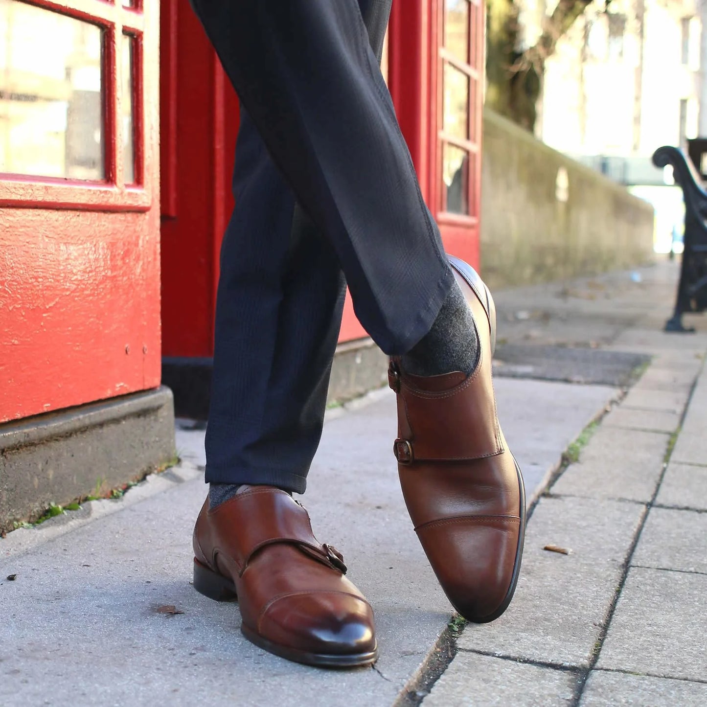 Monk Strap Élite Veau Tan