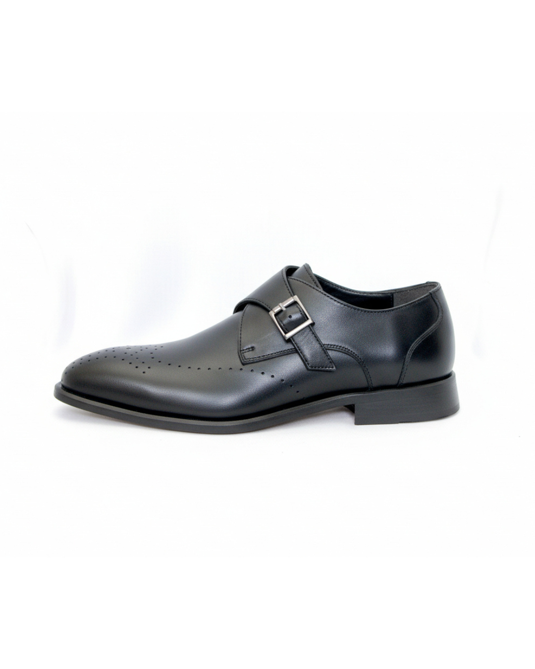Monk Strap en cuir de veau.