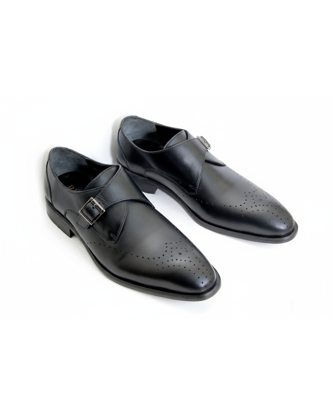 Monk Strap en cuir de veau.