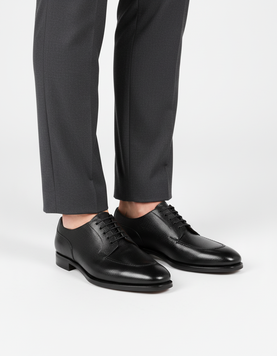 Rivrest Derby Noir Grainé