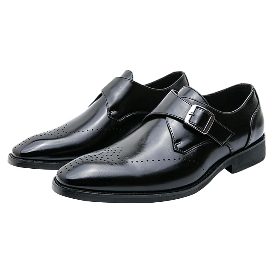 Monk Strap en cuir de veau.