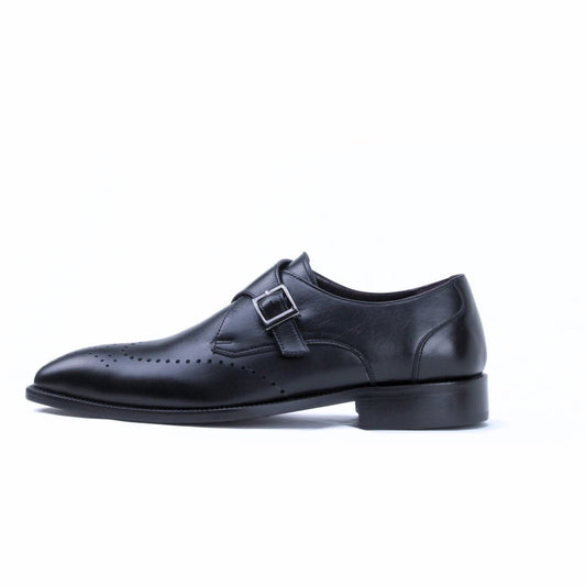 Monk Strap en cuir de veau lisse - RIVREST