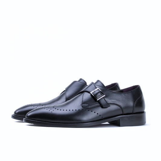 Monk Strap en cuir de veau lisse - RIVREST