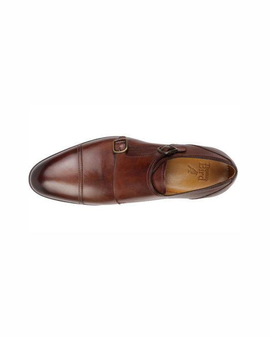 Monk Strap Élite Veau Tan