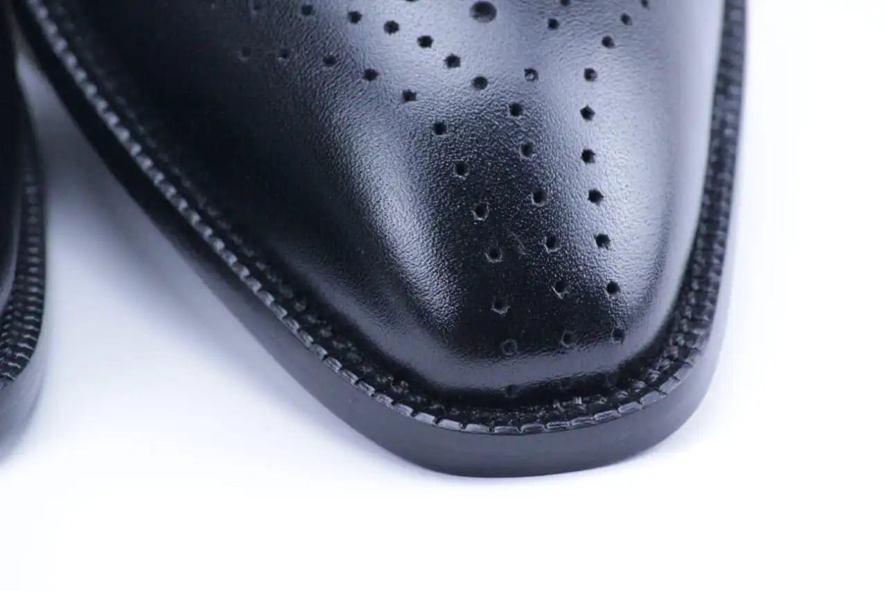 Monk Strap en cuir de veau. - RIVREST