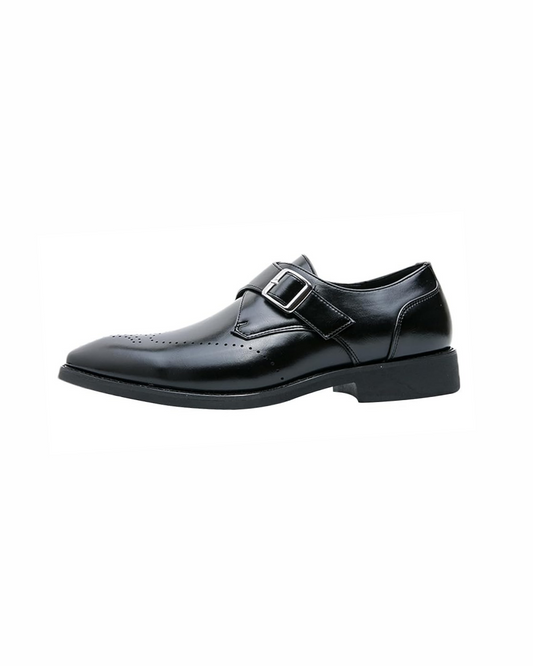 Monk Strap en cuir de veau.